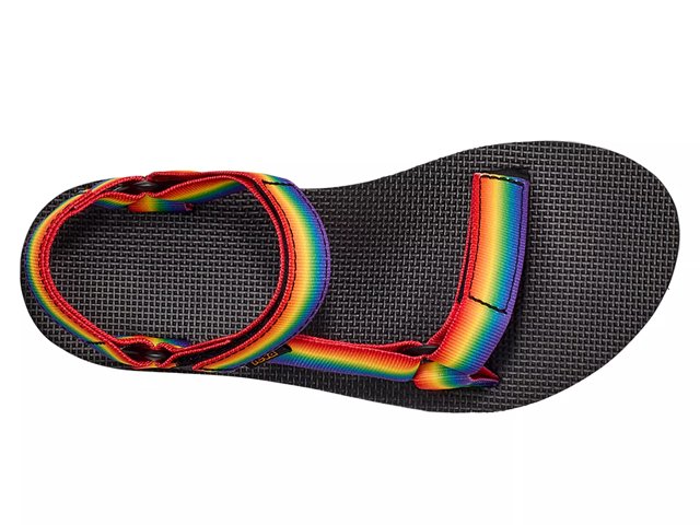 Rainbow teva sandals online
