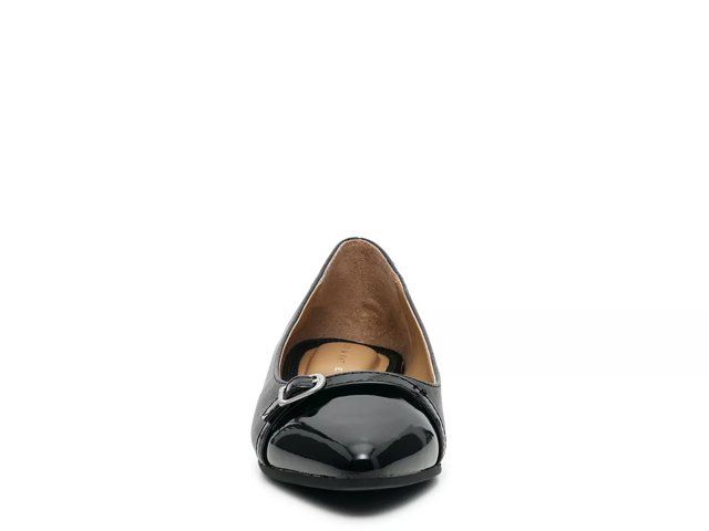 Dsw black patent leather flats deals
