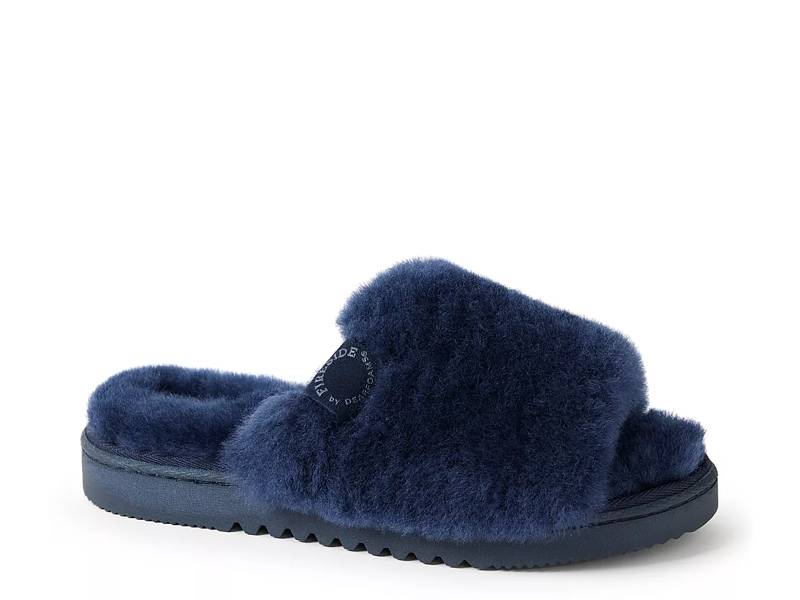 Women's dearfoam discount open toe slippers