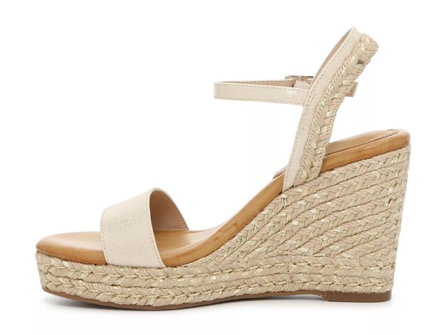 Kelly & Katie Glimmer Wedge Sandal - Free Shipping | DSW