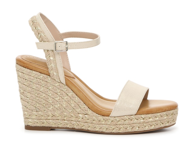 Kelly & Katie Glimmer Wedge Sandal - Free Shipping | DSW