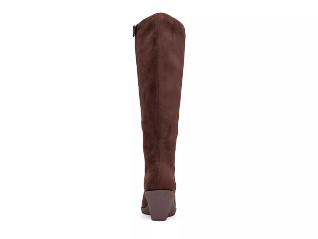 Aerosoles Binocular Boot Java Faux Suede 8.5W