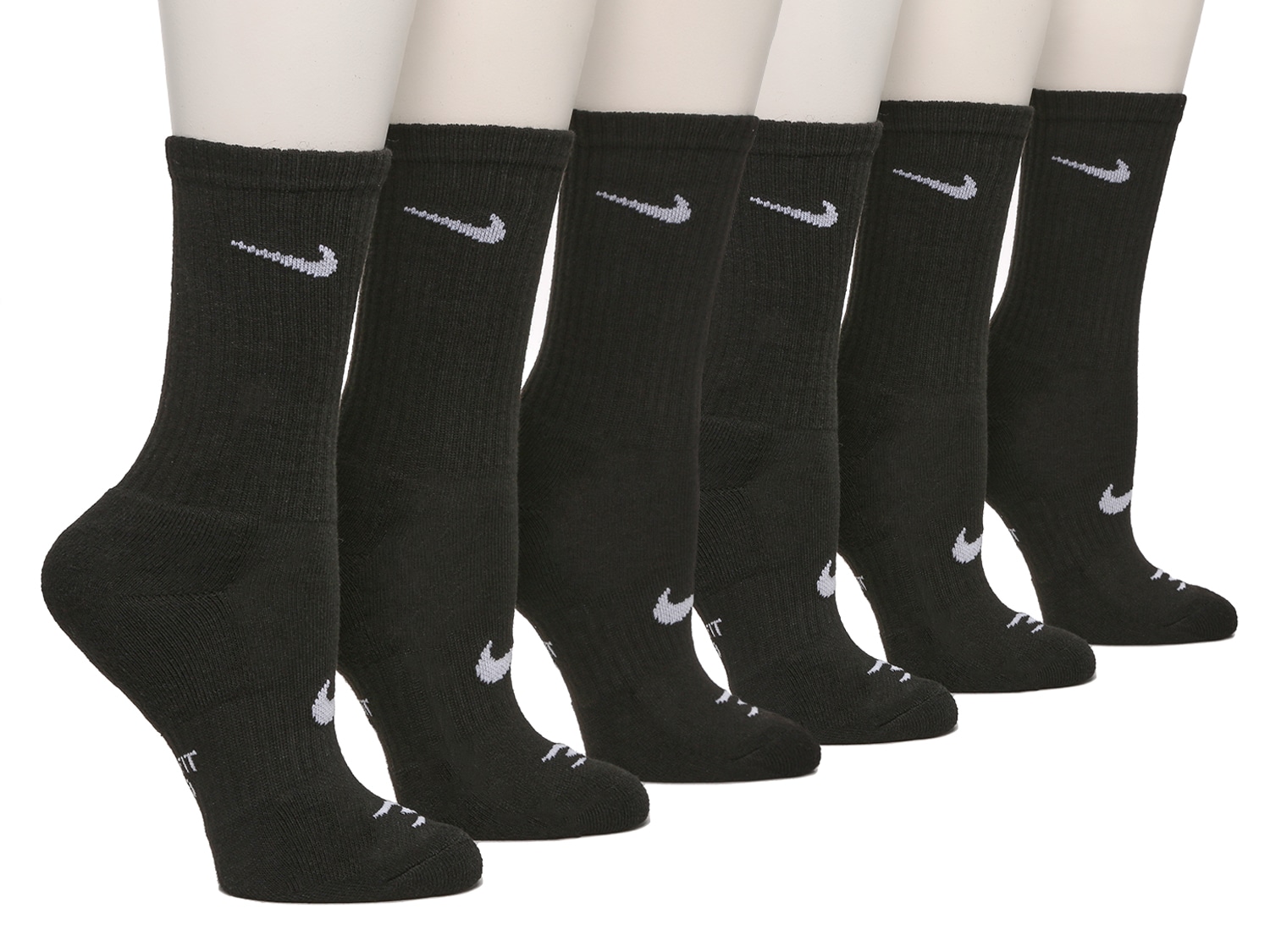 voetstuk Score Verbazing Nike Russell Wilson Kids' Crew Socks - 6 Pack - Free Shipping | DSW