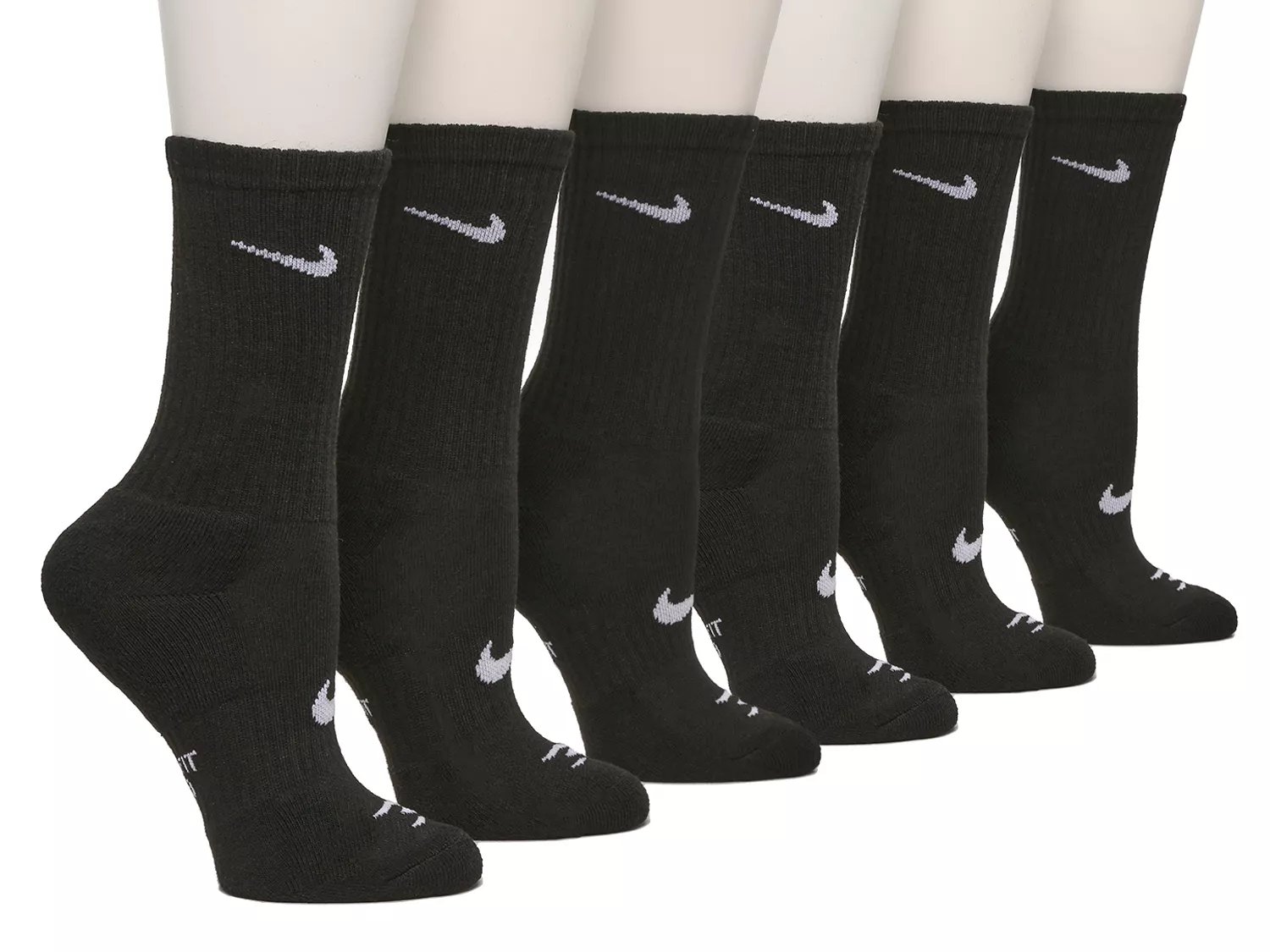 voetstuk Score Verbazing Nike Russell Wilson Kids' Crew Socks - 6 Pack - Free Shipping | DSW