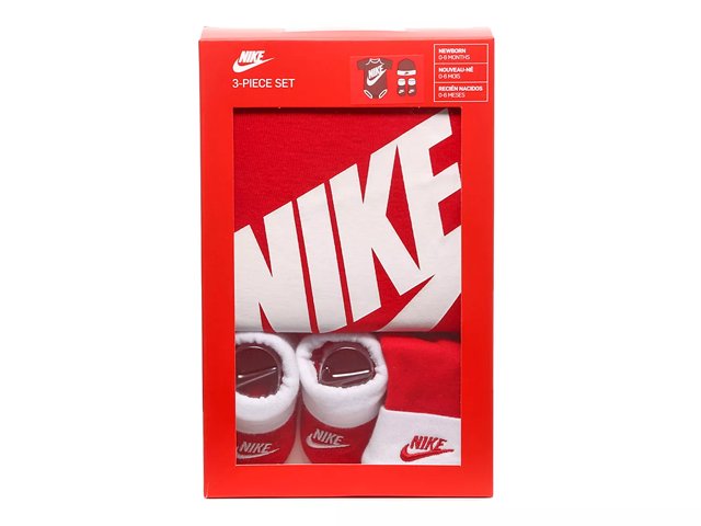 Nike Futura Logo Kids Bodysuit Set Free Shipping DSW