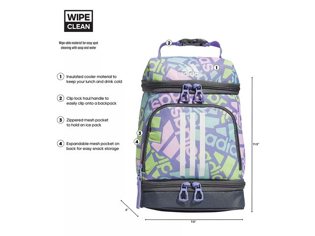 adidas Excel 2 Lunch Bag Free Shipping DSW