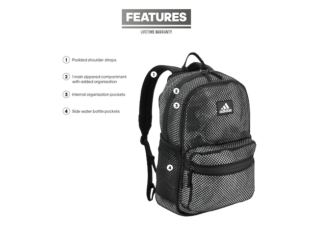 adidas II Mesh Backpack - Free Shipping | DSW