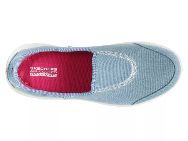 Skechers GOWalk Travel Washable Knit Slip-On Sneakers - Saint Tropez