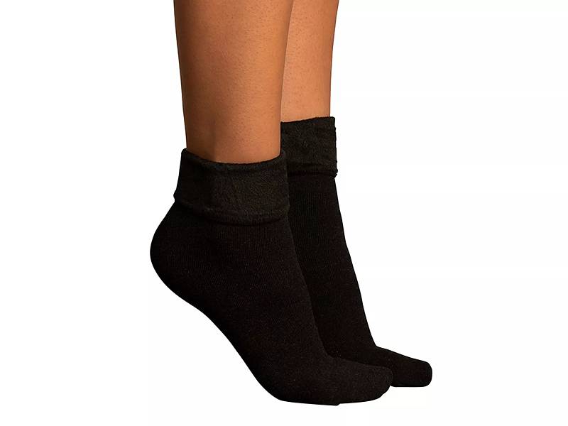 Frye and Co. Fleece Lined Footless Tights, Color: Black - JCPenney