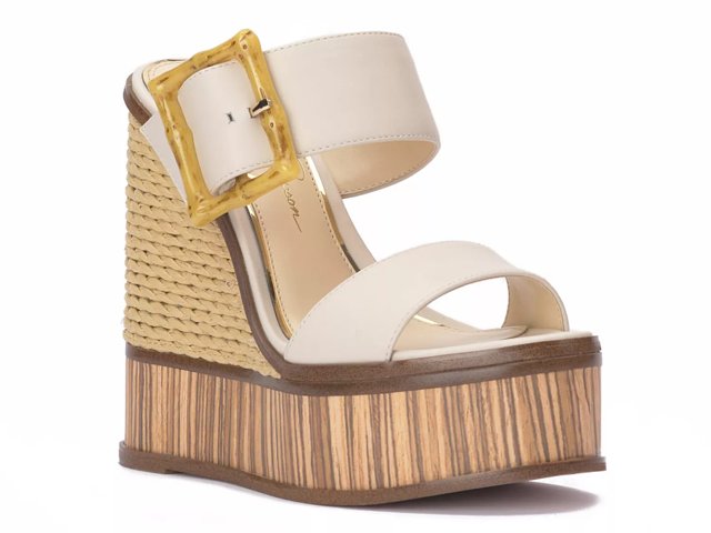 Jessica Simpson Hendrya Platform Wedge Sandal - Free Shipping | DSW