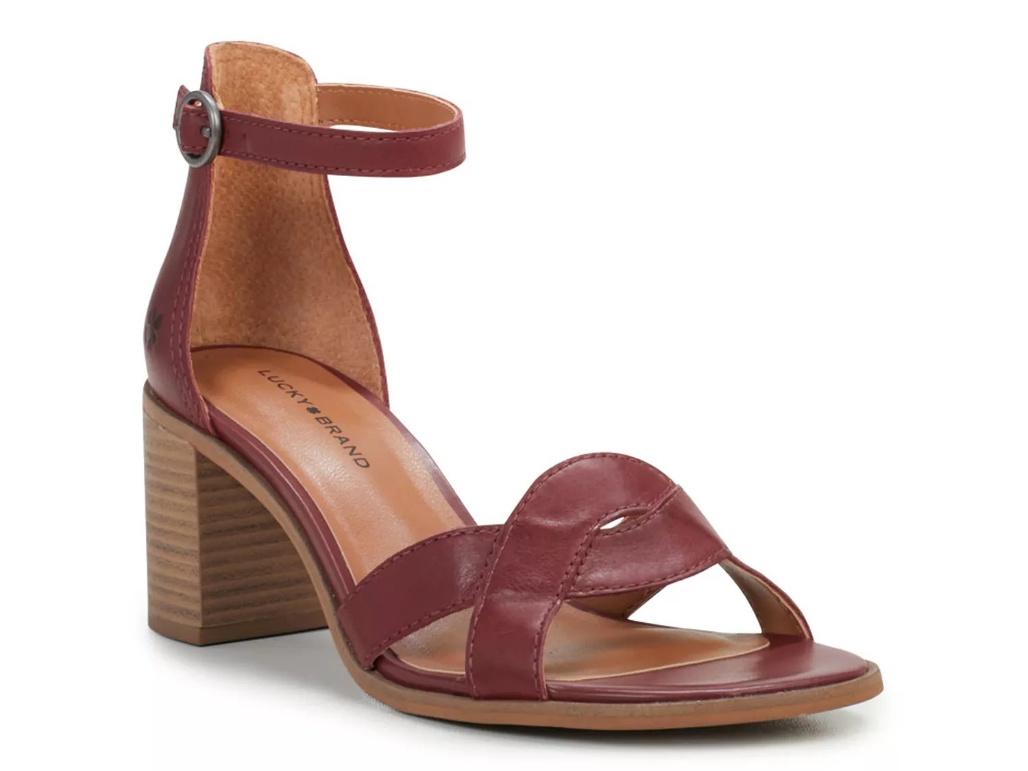 Lucky brand heeled discount sandals