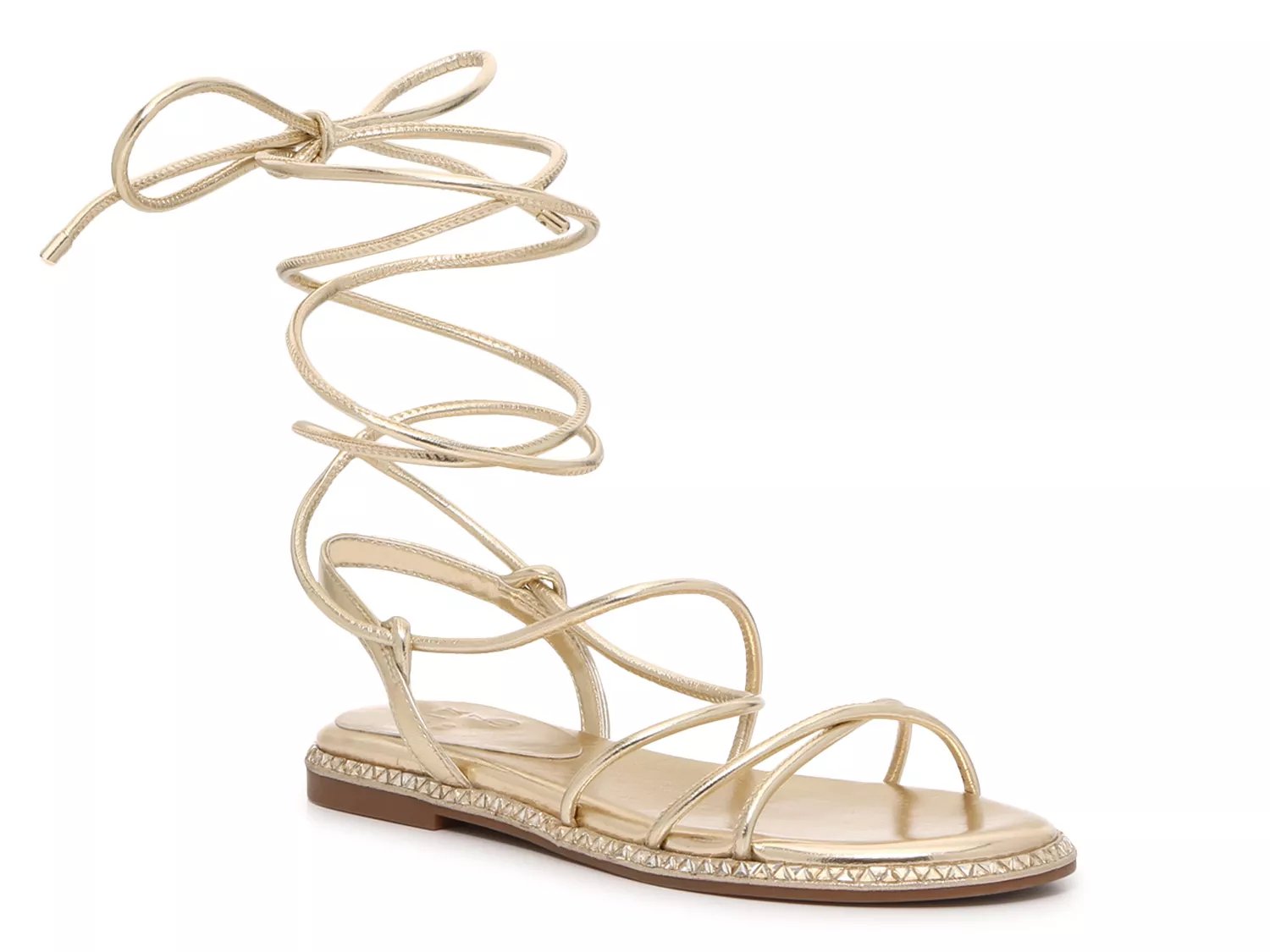 Gold sandals at on sale dsw