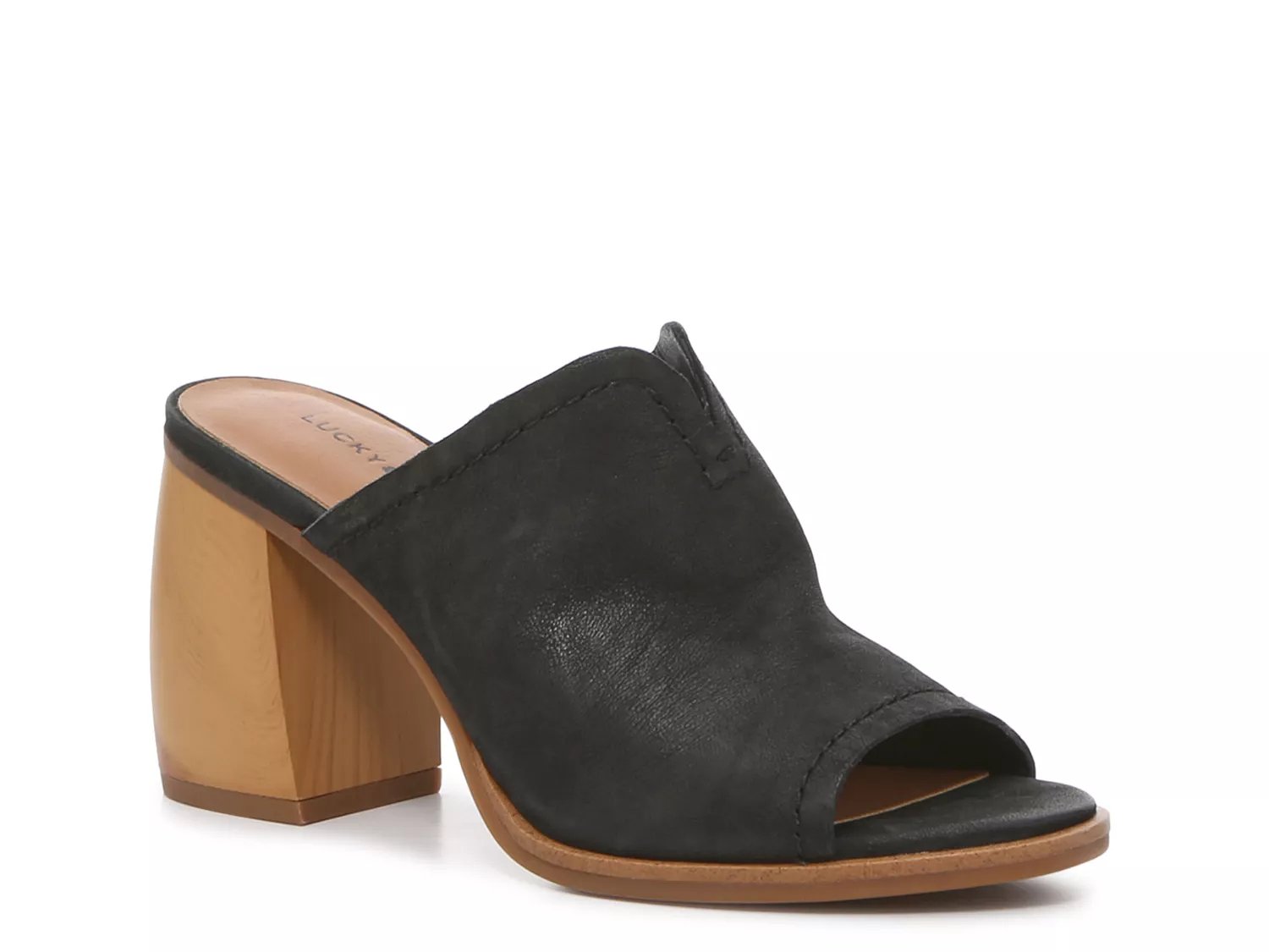 Lucky Brand Raffy Low Heel Slide Sandals