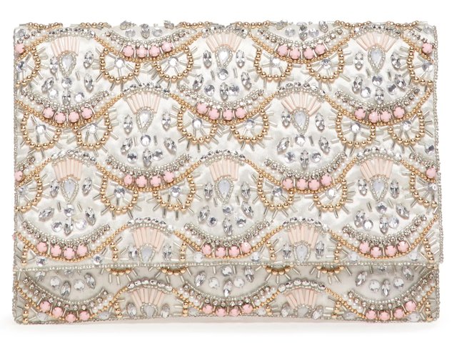 La regale beaded clutch 2025