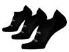 Run-In No Show Socks - 3 Pack Black view