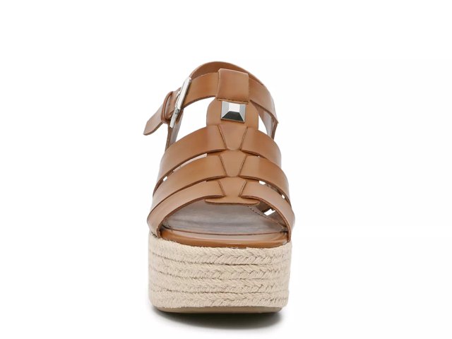 Marc Fisher Joven Espadrille Wedge Sandal Women s Natural Beige Size 9 Sandals Fisherman
