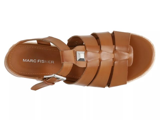 Marc fisher jovana wedge sandals hotsell
