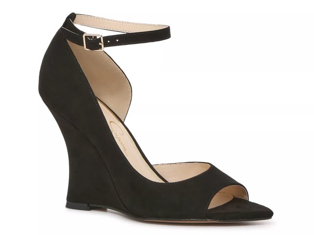 Jessica simpson black platform best sale sandals