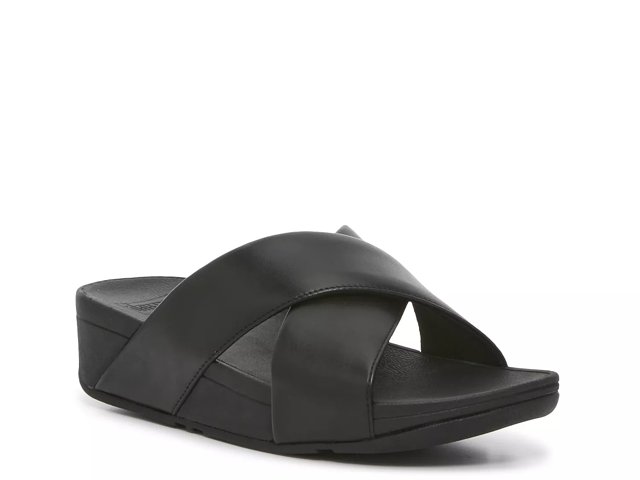 Noordoosten Cursus Politiebureau FitFlop Lulu Cross Slide Sandal - Women's - Free Shipping | DSW