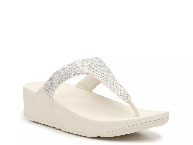FitFlop Lulu Crystal Wedge Sandal