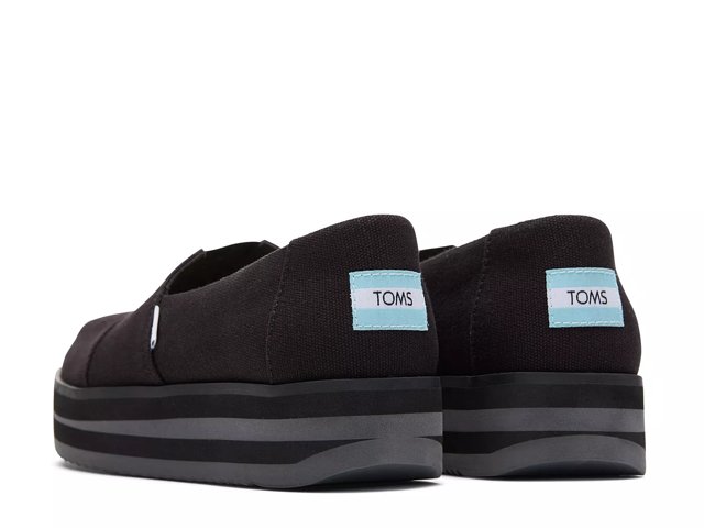 TOMS Alp Midform Platform Slip On Free Shipping DSW