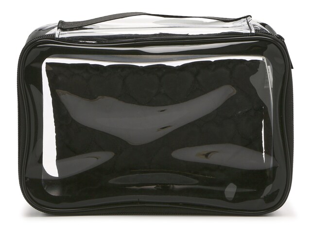 MYTAGALONGS Clear Beauty Cube & Quilted Pouch