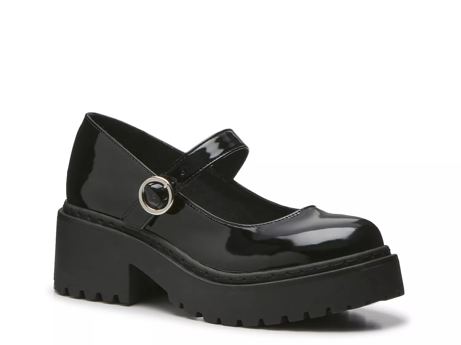 Steve Madden Attracted Platform Mary Jane Loafer - Free Shipping | DSW