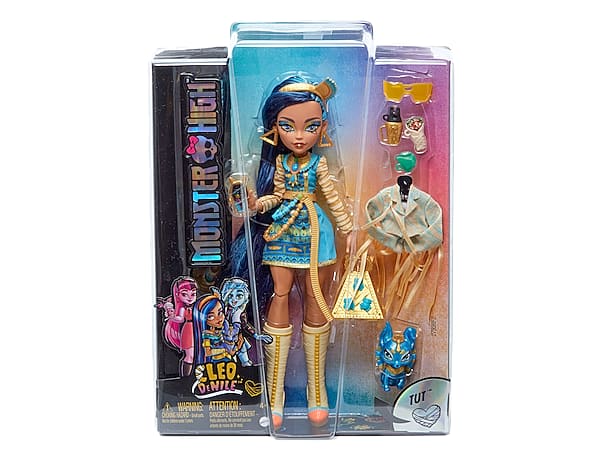 Monster High Shoe Collection Cleo de Nile 10.5 Doll