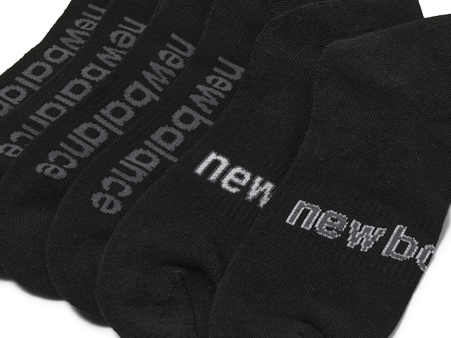 New Balance Cushioned Men's Quarter Ankle Socks - 6 Pack - Free Shipping
