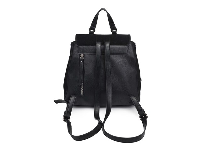 Moda Luxe Center Zip Backpack - Women's Bags in Black