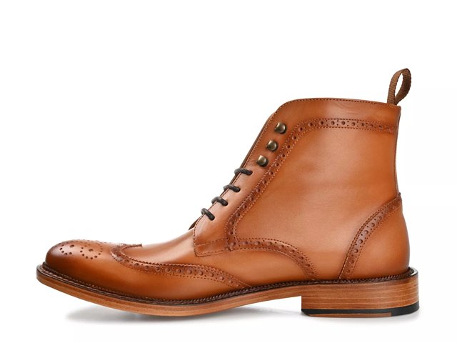 Simpson tan store brogue boot