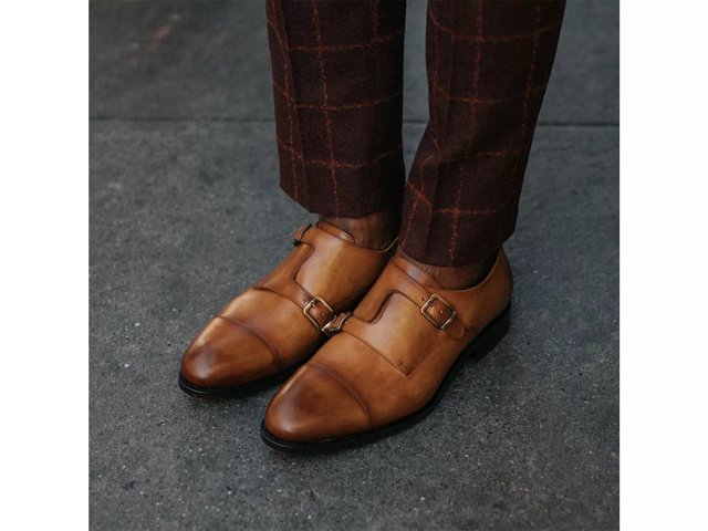 TAFT Prince Monk Strap Slip On