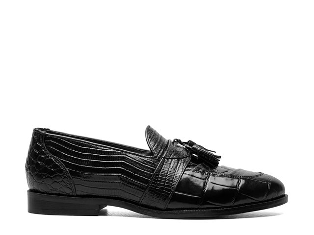 Stacy adams santana discount printed tassel loafers