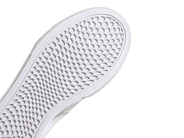 White Womens Bravada Platform Low Sneaker, Adidas