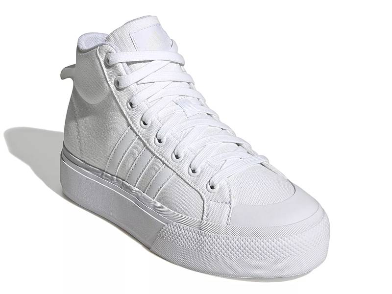 WOMENS BRAVADA PLATFORM LOW SNEAKER - WHITE