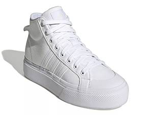 Ladies adidas shop high top trainers