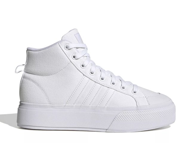 Adidas high tops womens white outlet