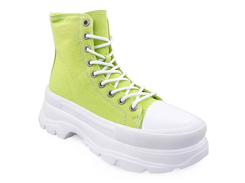 Madden Girl Mollie Lug High-Top Sneaker - Free Shipping | DSW