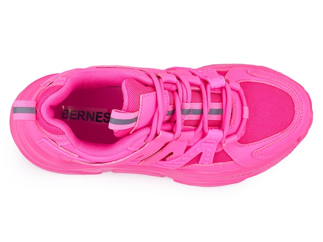 Berness Hot Pink Athletic Sneakers, Size 6 & 7 6