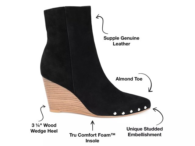 Dsw black wedge sales booties