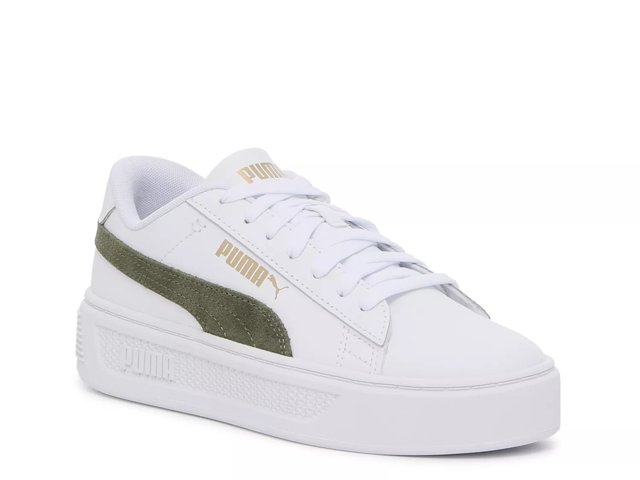 Puma Smash V3 Platform Sneaker - Women's - Free Shipping | DSW