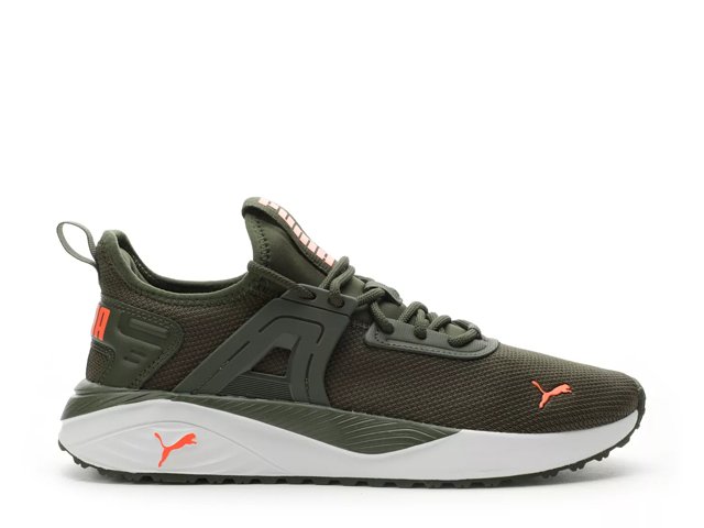 Puma men's pacer next cage slip-on running sneakers top