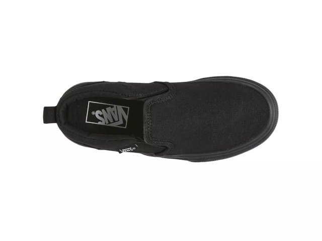 Black slip sales on vans dsw