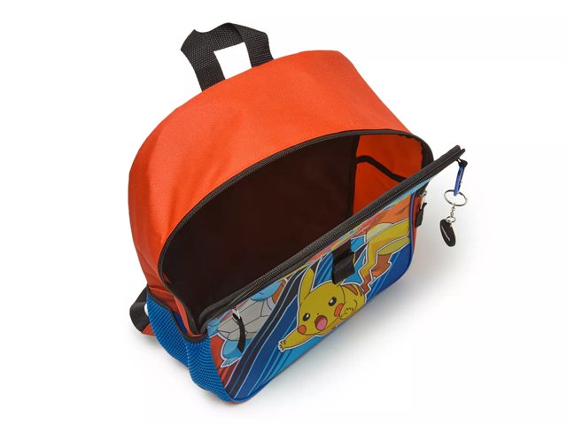 Bioworld Pokemon Backpack Set | Boy's | Red/Blue/Multicolor | Size S