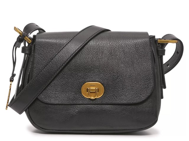 Fossil Women's Harper Small Leather Crossbody - Macy's