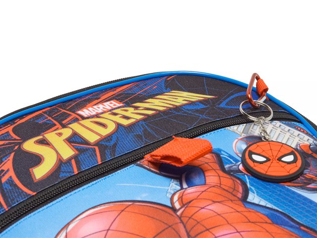 Bioworld Spiderman Backpack Set | Boy's | Blue/Black/Multicolor | Size One Size