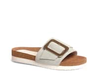 her by ANTHONY VEER Clare Slide Sandal - Women's - Free Shipping | DSW