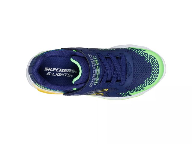 Skechers Flex-Glow Bolt Light-Up Sneaker - Kids' - Free Shipping | DSW