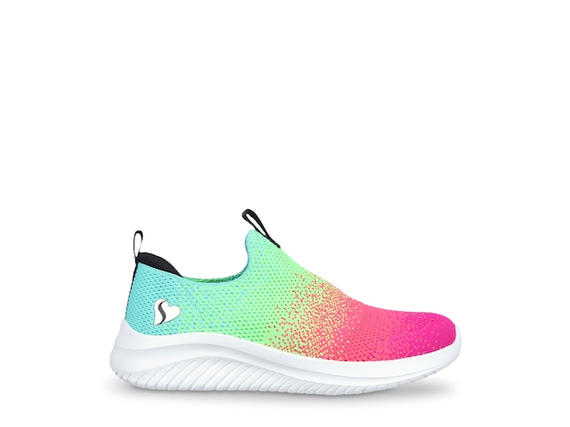 Skechers Free 3.0 Flexible DSW Shipping - Ultra Sneaker | Kids\' Slip-On - Neontastic
