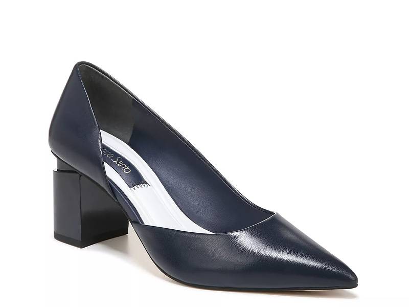 Franco sarto discount block heel pumps